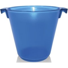 ŞİŞE KOVASI 28*23*23CM ŞEFFAF-KIRMIZI-MAVİ-YEŞİL