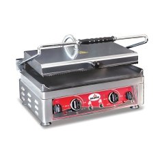 TOST MAKİNASI ÇİFT KAPAKLI 20 DİLİM ALT ÜST AYRI TERMOSTATLI ELK.