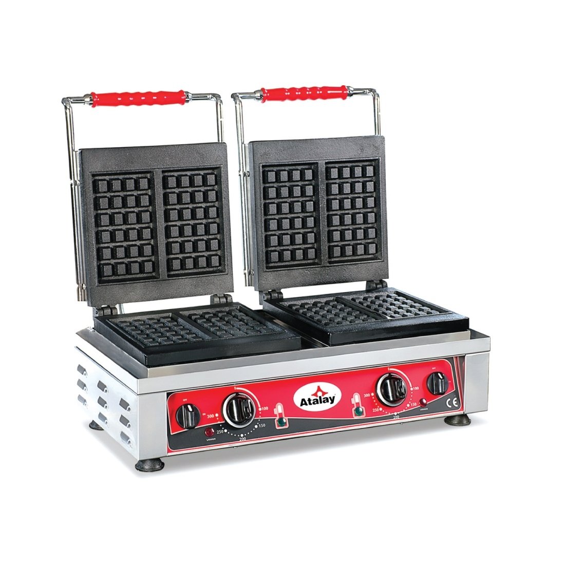 WAFFLE MAKİNASI ÇİFTLİ KARE ELK.
