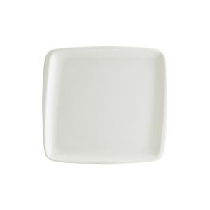 IRİS WHİTE MOOVE KARE TABAK 22*20 CM