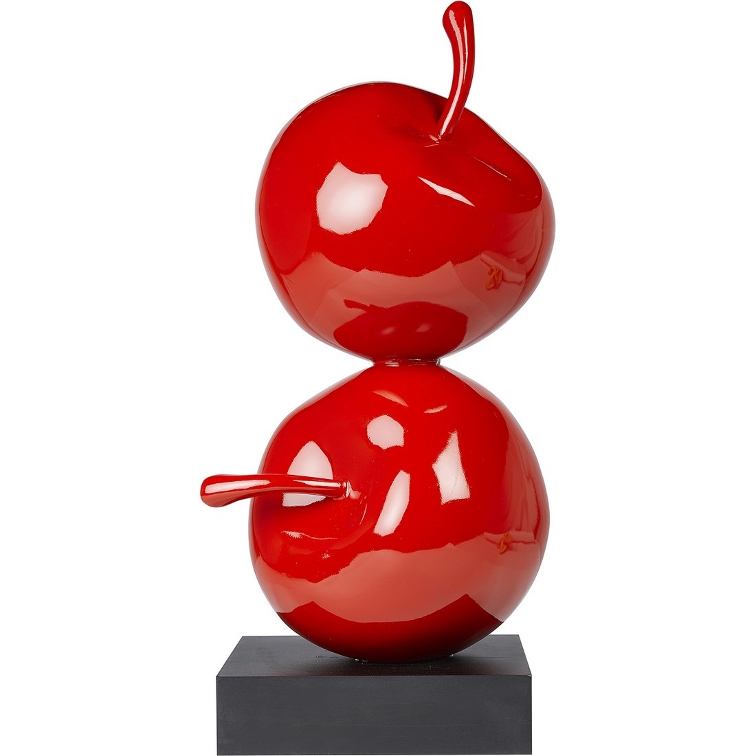 DEKORATİF İKİLİ ELMA 22*20*H:52 CM KIRMIZI-YEŞİL