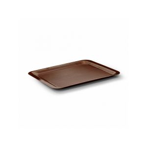 KRAFT TEPSİ 20CM * 30CM KAYMAZ PARLAK MAUN