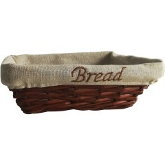 HASIR BEZLİ EKMEK SEPETİ D.GEN 22*16*7 CM