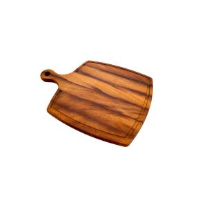 GENİŞ TABANLI EKMEK TAHTASI/İROKO 42*30CM