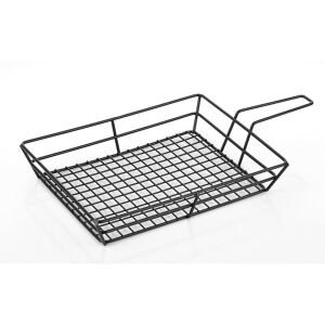 SAPLI DİKDÖRTGEN SUNUM SEPETİ 28*16CM