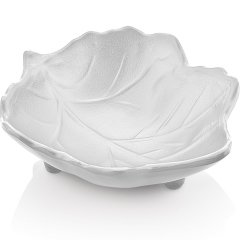 AÇIK BÜFE SUNUM YAPRAK MİNİMAL 10*8*3 CM SİYAH-BEYAZ-KIRMIZI