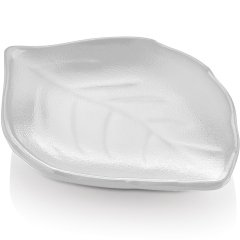AÇIK BÜFE SUNUM YAPRAK MİNİMAL 11,4*8,6*2 CM SİYAH-BEYAZ-KIRMIZI