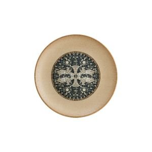 MEZOPOTAMYA MOZAİK KAHVE GOURMET DÜZ TABAK 27 CM