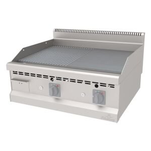 IZGARA SET ÜSTÜ YARI OLUKLU YARI DÜZ 800*700*300 MM. NG-LPG. LPG