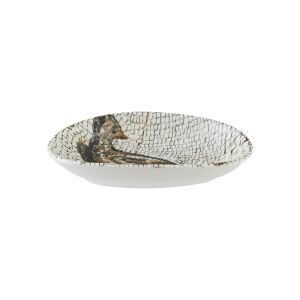 MEZOPOTAMYA KUŞ VAGO OVAL KAYIK TABAK 15*8.5 CM