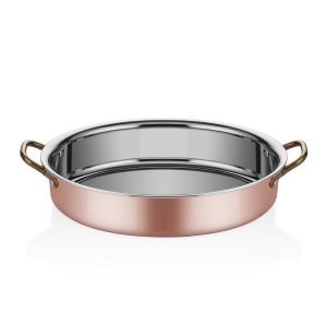 MM BAKIR OVAL DERİN SAHAN 28*21*6CM