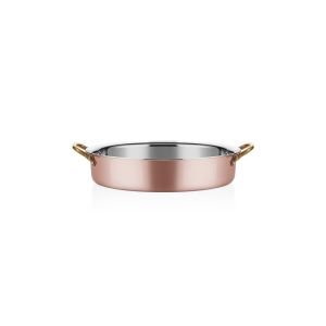 MM BAKIR OVAL DERİN SAHAN 28*21*6CM