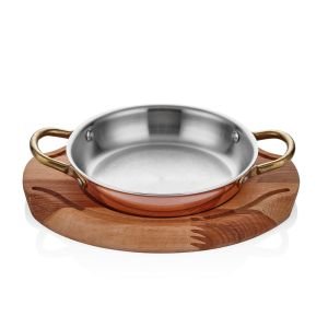 MM BAKIR YUMURTA SAHANI 16CM + NİHALE