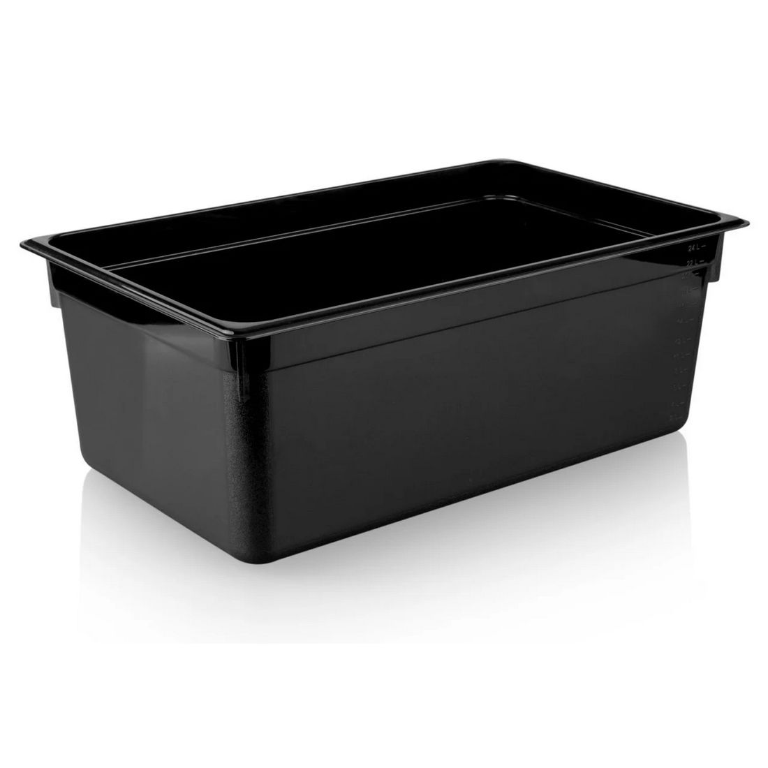 POLİKARBONAT SİYAH GASTRONOM KÜVET 1/1 200 MM