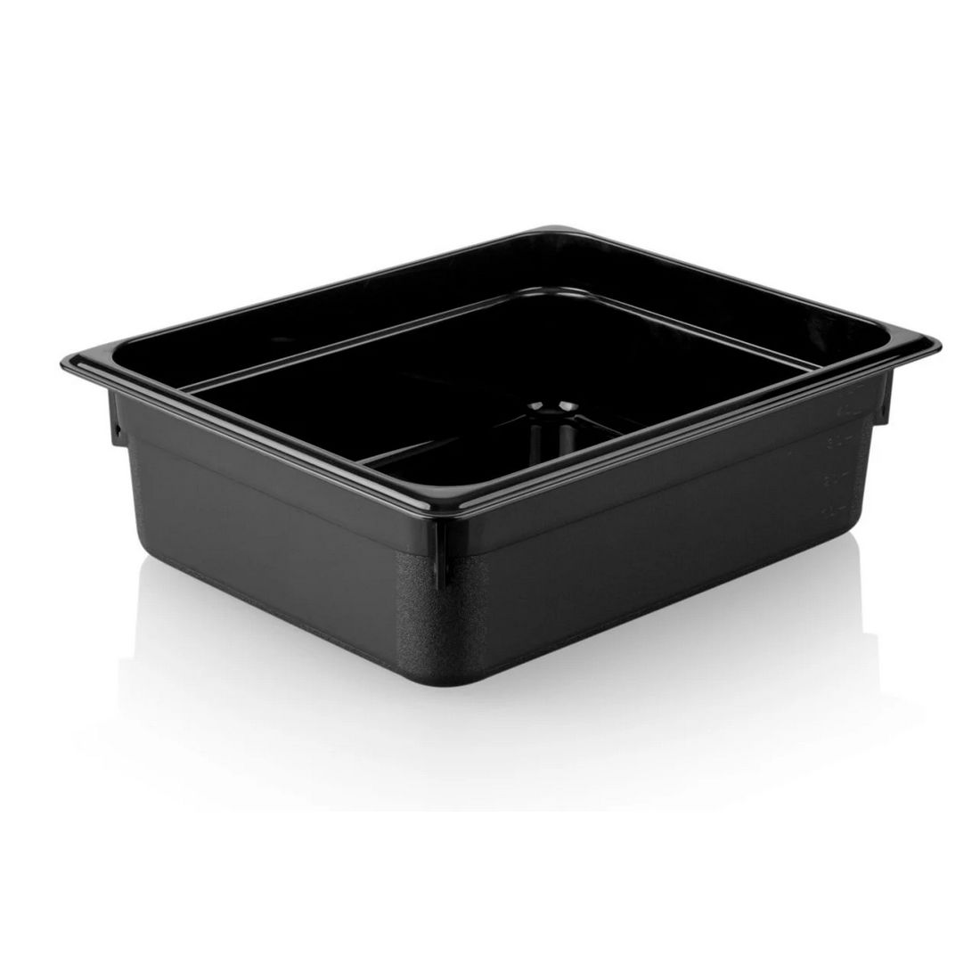 POLİKARBONAT SİYAH GASTRONOM KÜVET 1/2 100 MM