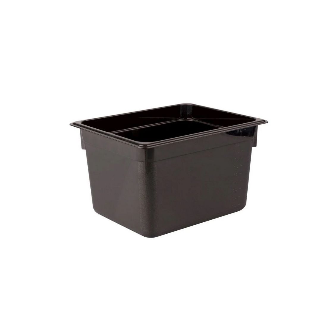 POLİKARBONAT SİYAH GASTRONOM KÜVET 1/2 200 MM