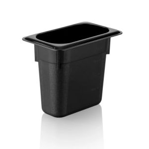 POLİKARBONAT SİYAH GASTRONOM KÜVET 1/9 150 MM