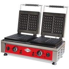 ÇİFT KAPAKLI WAFFLE MAKİNASI KARE-20