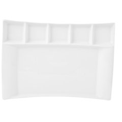 MİLANO 37*26 CM.5 BÖLMELİ SERVİS TABAĞI DEKORS