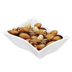 MELAMİN ÇEREZLİK 11,5*7*4 CM KIRMIZI-BEYAZ-SİYAH BEYAZ