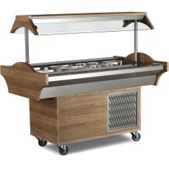 SALADBAR , HAREKETLİ 4*1/1 GN