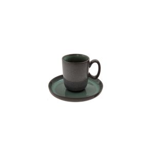 JUMBO TWİN GREEN FİNCAN TABAK 15 CM
