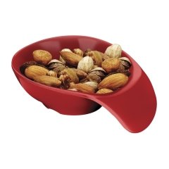 MELAMİN ÇEREZLİK 13*9*3,5 CM KIRMIZI-BEYAZ-SİYAH KIRMIZI