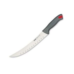 GASTRO KAVİSLİ ET DOĞRAMA BIÇAĞI OLUKLU 21 CM GRİ