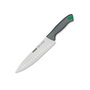 GASTRO ŞEF BIÇAĞI OLUKLU 21 CM GRİ