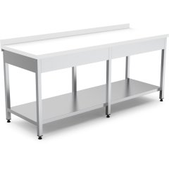ÇALIŞMA TEZGAHI POLİETİLEN 2400*700*850