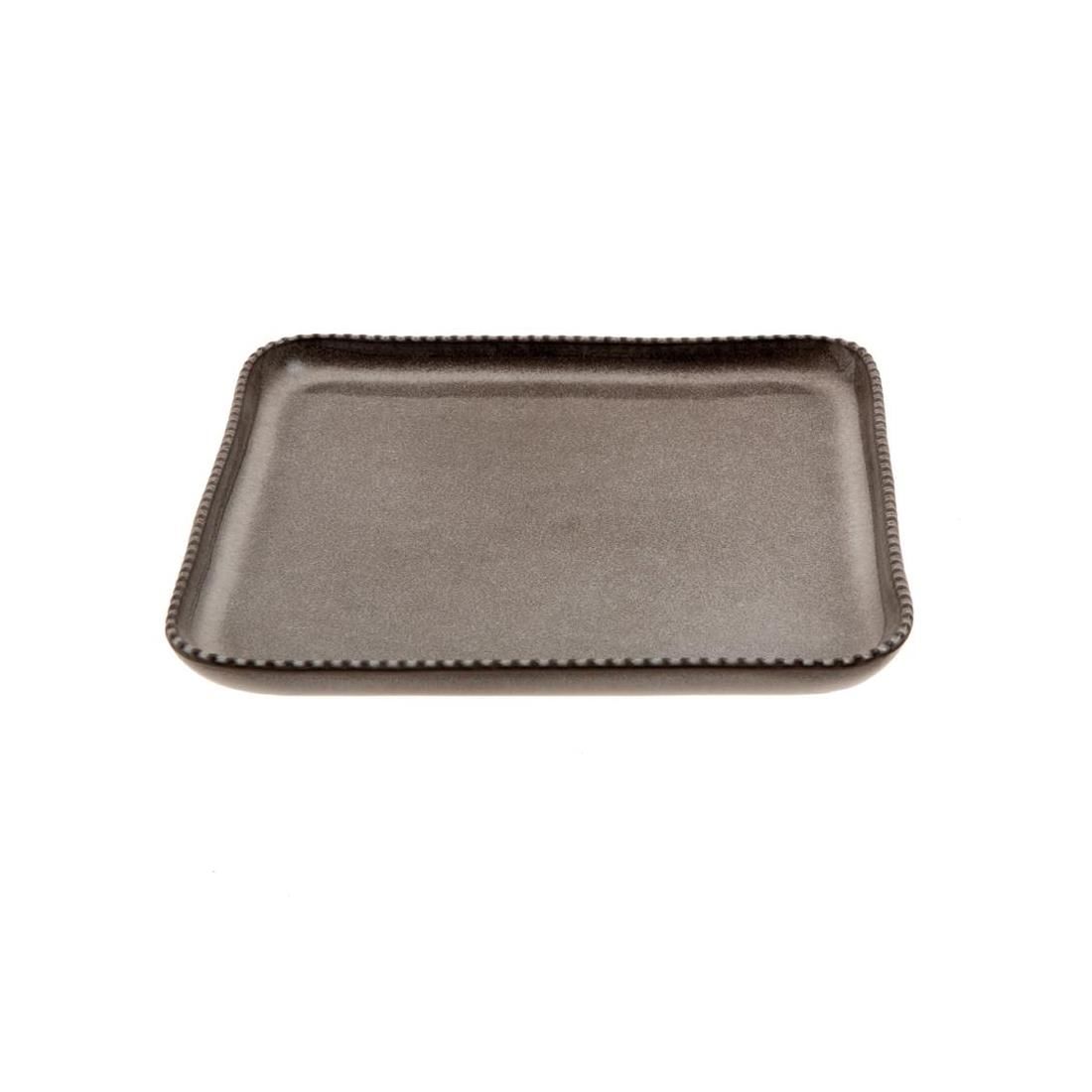 JUMBO TWİN SMOKED KARE TABAK 20 CM