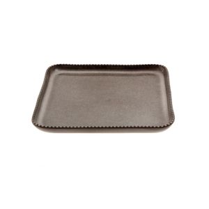 JUMBO TWİN SMOKED KARE TABAK 20 CM