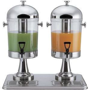 MEYVE SUYU DİSPENSERİ ÇİFTLİ 7,5 L