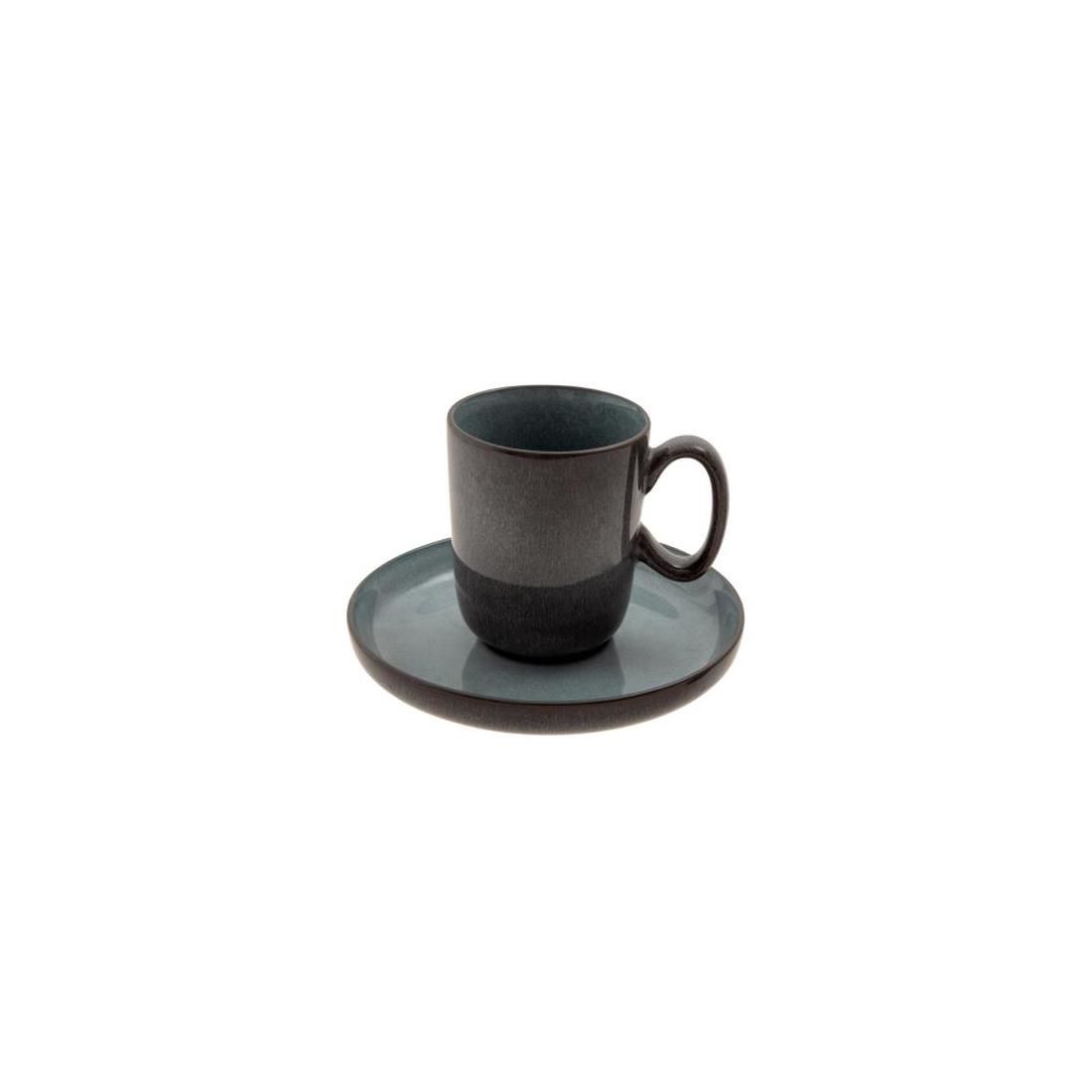 JUMBO TWİN BLUE FİNCAN TABAK 12 CM