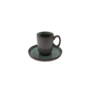 JUMBO TWİN GREEN FİNCAN TABAK 12 CM