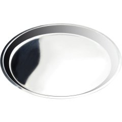 SERVİS SUNUM TEPSİ ÇELİK 21 CM