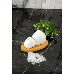COOKER PORSELEN 2'Lİ TUZLUK SETİ  (48)