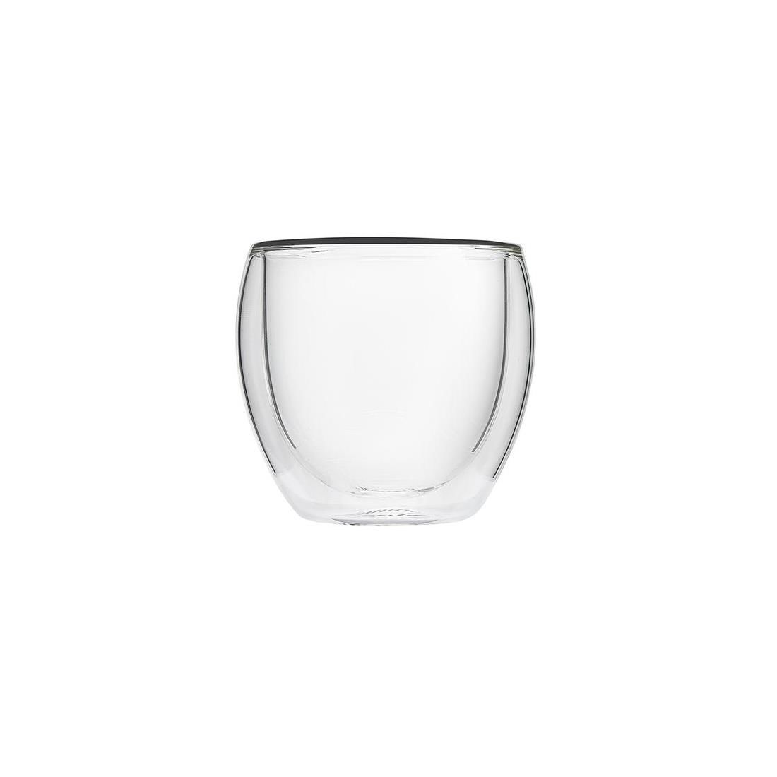 JUMBO GLORY D. WALL ÇİFT CİDARLI BARDAK 100 ML 2'Lİ HRC