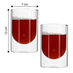 JUMBO GLORY D. WALL ÇİFT CİDARLI BARDAK 350 ML 2'Lİ