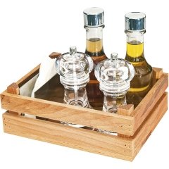 AHŞAP KASALI 5'Lİ SET