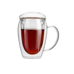 JUMBO GLORY D. WALL ÇİFT CİDARLI BİTKİ ÇAYI BARDAĞI 280 ML