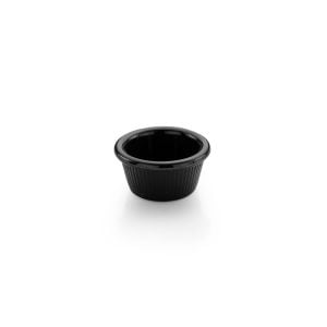 PORELİN HİTİT SOSLUK 6 CM SİYAH