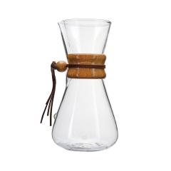 JUMBO GLORY CAM KAHVE DEMLEME AHŞAP APARATLI 850  ML