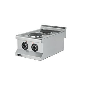 ELEKTRİKLİ OCAK 2 YUVARLAK PLEYTLİ 400*635*285