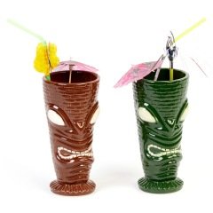 CERAMIC TİKİ MUG 8*H17 350 CC