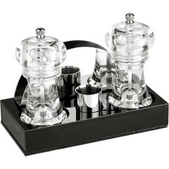 AKRİLİK MENAJ SET 4'LÜ ŞEFFAF