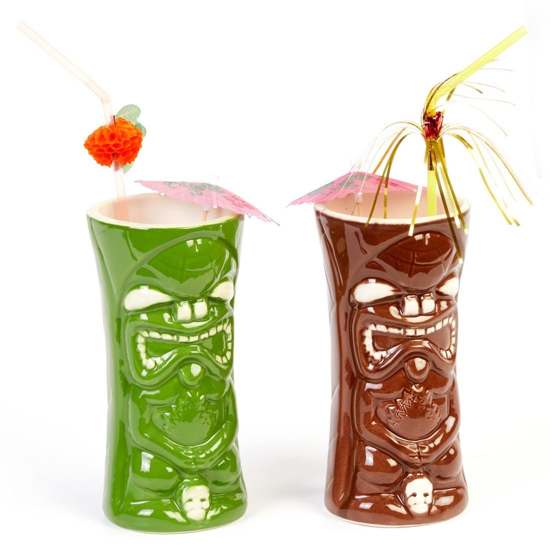 CERAMIC TİKİ MUG 8*H:17,5 440 CC