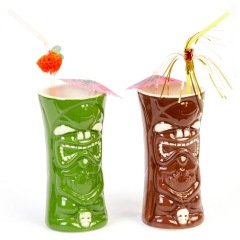 CERAMIC TİKİ MUG 8*H:17,5 440 CC