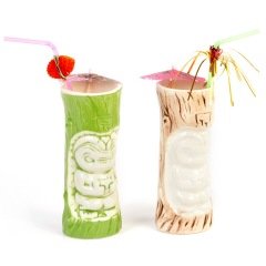 CERAMIC TİKİ MUG 8*H:18,5360 CC