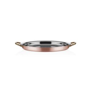 MM BAKIR OVAL SIĞ OMLET TAVA 25*17*3CM